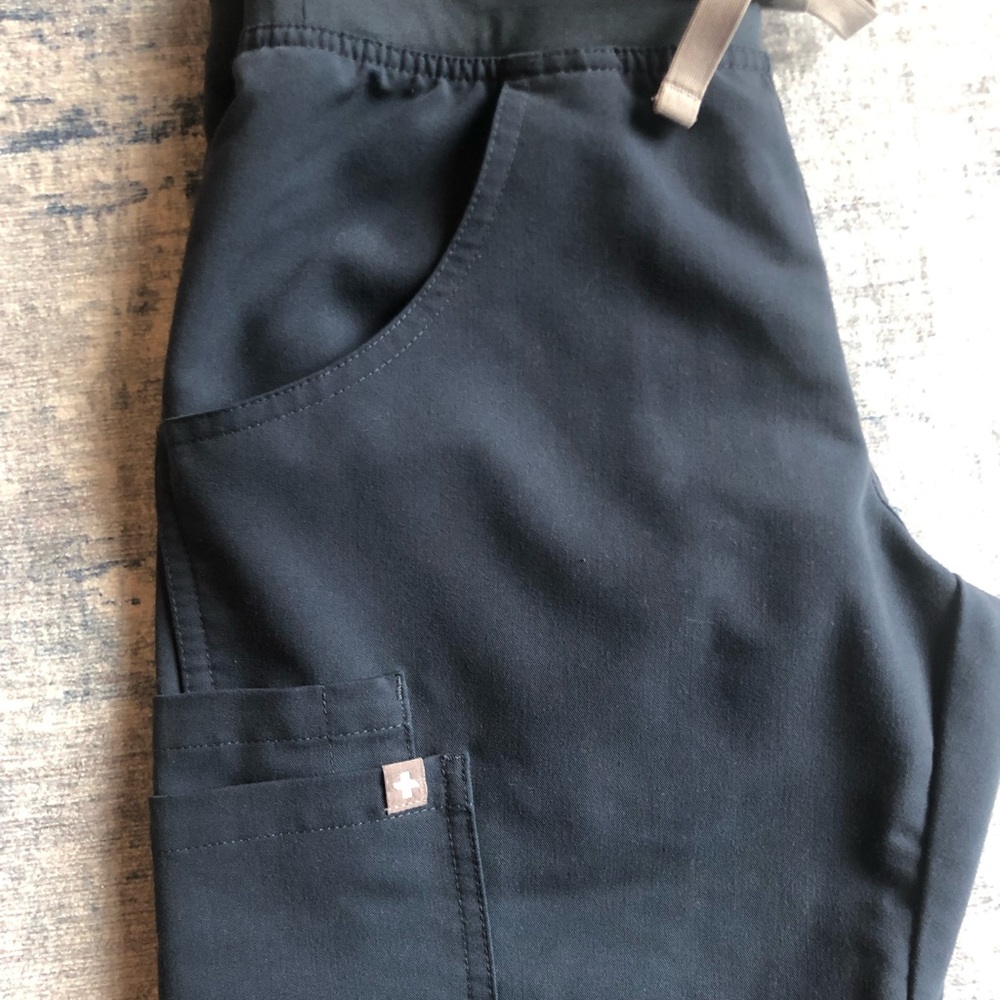 Figs Dark Harbor Kade Cargo Scrub Pants
